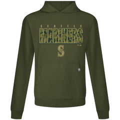 Seattle Mariners Levelwear Relay Protect Pullover Hoodie - Green