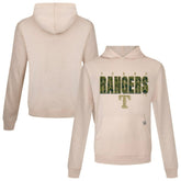 Texas Rangers Levelwear Relay Protect Pullover Hoodie - Khaki