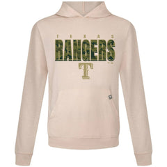 Texas Rangers Levelwear Relay Protect Pullover Hoodie - Khaki