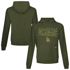 Los Angeles Dodgers Levelwear Relay Protect Pullover Hoodie - Green