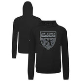 Arizona Diamondbacks Levelwear Mandate Buckler Tri-Blend Pullover Hoodie - Black