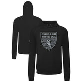 Chicago White Sox Levelwear Mandate Buckler Tri-Blend Pullover Hoodie - Black