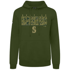 Seattle Mariners Levelwear Podium Protect Pullover Hoodie - Green