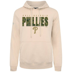 Philadelphia Phillies Levelwear Podium Protect Pullover Hoodie - Khaki