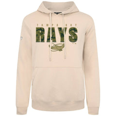 Tampa Bay Rays Levelwear Podium Protect Pullover Hoodie - Khaki