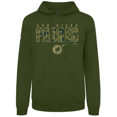 San Diego Padres Levelwear Podium Protect Pullover Hoodie - Green