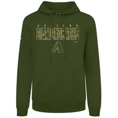 Arizona Diamondbacks Levelwear Podium Protect Pullover Hoodie - Green