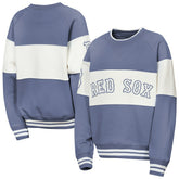 Boston Red Sox Outerstuff Youth Ultimate Pastels On Base Sweatshirt - Blue