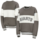San Francisco Giants Outerstuff Youth Ultimate Pastels On Base Sweatshirt - Gray