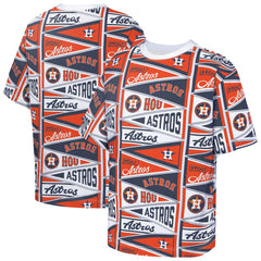 Houston Astros Outerstuff Youth All-Over Pennant T-Shirt - Orange