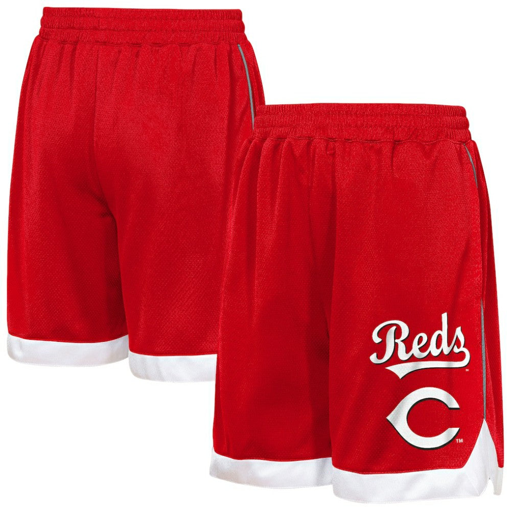 Cincinnati Reds Outerstuff Youth Big League All Star Fashion Shorts - Red
