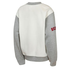 Boston Red Sox Outerstuff Youth Big League Power Hit Fleece Sweatshirt - Cream/Gray