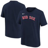 Boston Red Sox Youth Wordmark T-Shirt - Athletic Navy | Nike