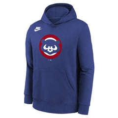 Chicago Cubs Youth Club Fleece Hoodie - Rush Blue | Nike