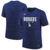 Los Angeles Dodgers Youth Authentic Collection Velocity Dri-FIT T-Shirt - Royal | Nike