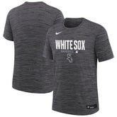 Chicago White Sox Youth Authentic Collection Velocity Dri-FIT T-Shirt - Black | Nike