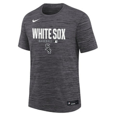 Chicago White Sox Youth Authentic Collection Velocity Dri-FIT T-Shirt - Black | Nike