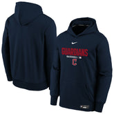 Cleveland Guardians Youth Authentic Collection Therma-FIT Hoodie - Navy | Nike