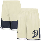 Los Angeles Dodgers Outerstuff Youth City Crew Fashion Shorts - Cream
