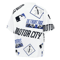 Detroit Tigers Outerstuff Youth Circus Catch T-Shirt - White