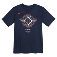 Houston Astros Preschool City Connect Logo T-Shirt - Navy | Nike