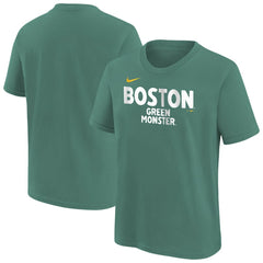 Boston Red Sox Youth City Connect Wordmark T-Shirt - Green | Nike