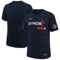 Houston Astros Youth Authentic Collection Velocity Dri-FIT T-Shirt - Navy | Nike