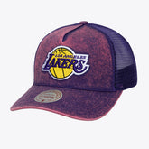 Los Angeles Lakers Gameday Snow Wash Adjustable Trucker Hat - Purple | Mitchell & Ness discount