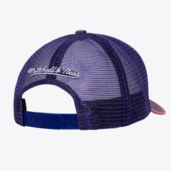 Los Angeles Lakers Gameday Snow Wash Adjustable Trucker Hat - Purple | Mitchell & Ness discount