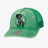 Boston Celtics Gameday Snow Wash Adjustable Trucker Hat - Kelly Green | Mitchell & Ness sale