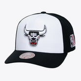 Chicago Bulls Hardwood Classics Legendary Away Pro-Pinch Adjustable Hat - White | Mitchell & Ness shop
