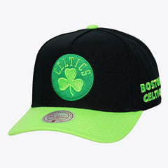 Boston Celtics Hardwood Classics Legendary Away Pro-Pinch Adjustable Hat - Black | Mitchell & Ness online