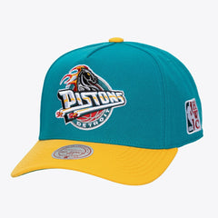 Detroit Pistons Hardwood Classics Legendary Away Pro-Pinch Adjustable Hat sale - Teal | Mitchell & Ness outlet