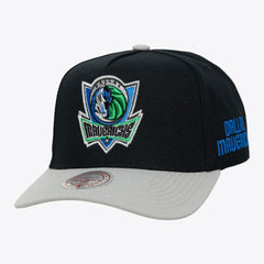 Dallas Mavericks Hardwood Classics Legendary Away Pro-Pinch Adjustable Hat sale - Black | Mitchell & Ness outlet