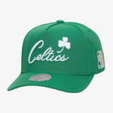 Boston Celtics Legendary Home Pro Pinch Snapback Hat - Kelly Green | Mitchell & Ness online