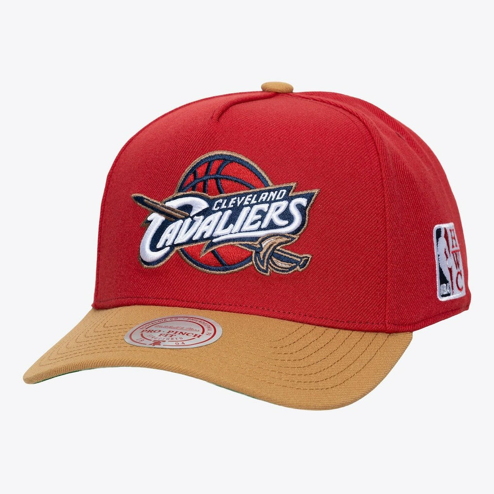 Cleveland Cavaliers Legendary Home Pro Pinch Snapback Hat sale - Wine | Mitchell & Ness cheap