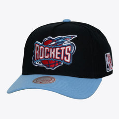 Houston Rockets Legendary Home Pro Pinch Snapback Hat sale - Black | Mitchell & Ness discount