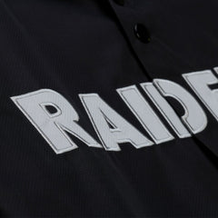 Las Vegas Raiders Coaches Full-Snap Hooded Windbreaker Jacket - Black for sale