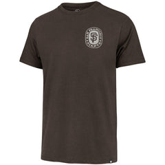 San Francisco Giants Back Canyon Franklin T-Shirt - Brown | 47 brand