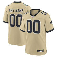 New Orleans Saints Youth Gameday Golds Alternate Custom Game Jersey - Gold | Nike for sale