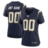 Los Angeles Chargers Women's Alternate Super Chargers Game Custom Jersey - Navy | Nike on sale