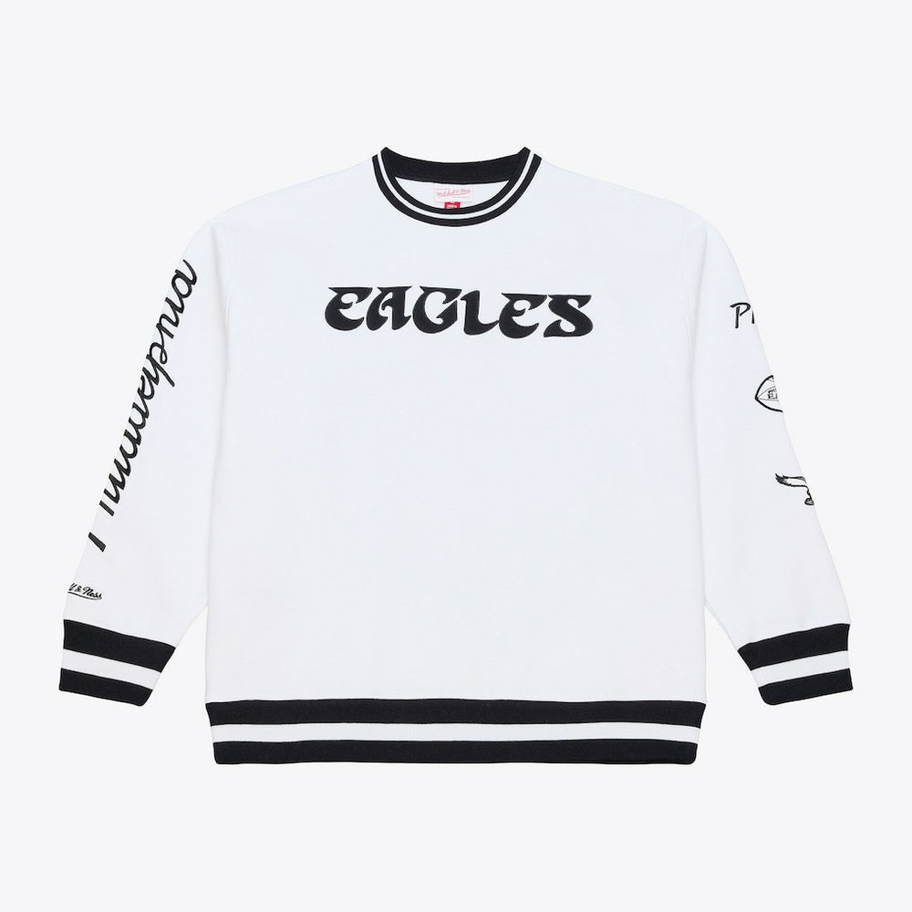 Philadelphia Eagles Arctic Fleece Sweatshirt - White discount