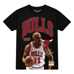 Dennis Rodman Chicago Bulls Hardwood Classics Player Arch T-Shirt sale - Black | Mitchell & Ness discount