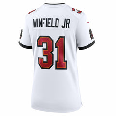 Antoine Winfield Jr. Tampa Bay Buccaneers Women's 50th Season Patch Game Jersey - White | Nike sale