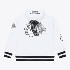 Chicago Blackhawks Mitchell & Ness Arctic Fleece Hoodie White