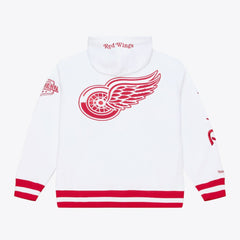 Detroit Red Wings Mitchell & Ness Arctic Fleece Hoodie White