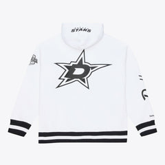 Dallas Stars Mitchell & Ness Arctic Fleece Hoodie White