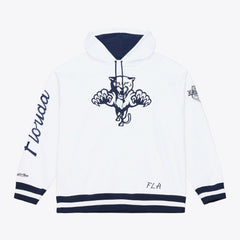 Florida Panthers Mitchell & Ness Arctic Fleece Hoodie White