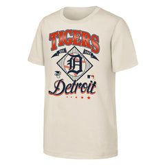 Detroit Tigers Outerstuff Youth Triple Hit T-Shirt - Natural