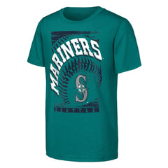 Seattle Mariners Outerstuff Youth Speed Pitch T-Shirt - Teal